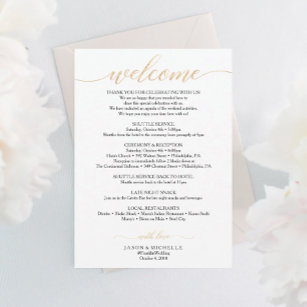 Wedding Welcome Bag Note SHR111  Invitation Templates ~ Creative