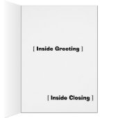 Gold Scroll Frame Card (Inside (Right))