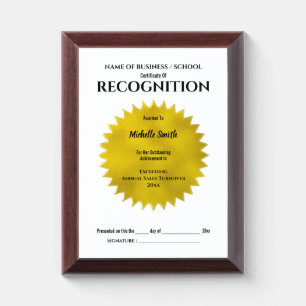 Gold seal award   Personalize