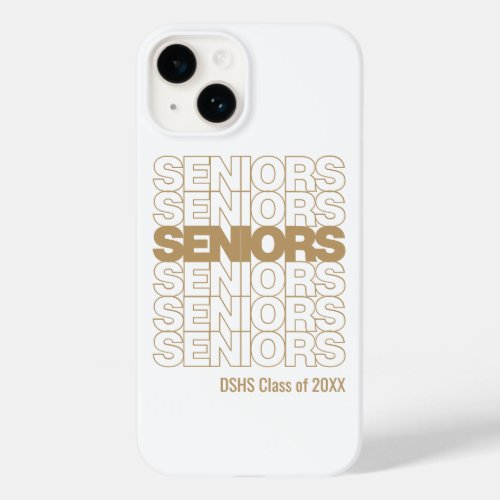 Gold Seniors Seniors Seniors Case_Mate iPhone 14 Case