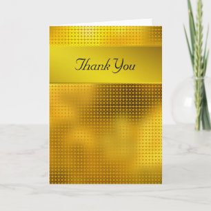 Gold Sequin Thank You