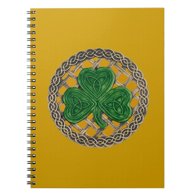 Ireland Shamrock Spiral Irish Notebook Irish Gifts 