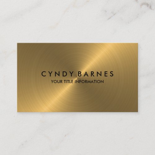 Gold  Sheen Business Card