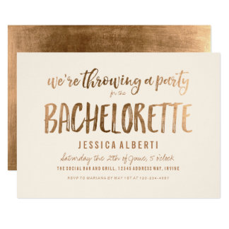 bachelorette save the date arts arts