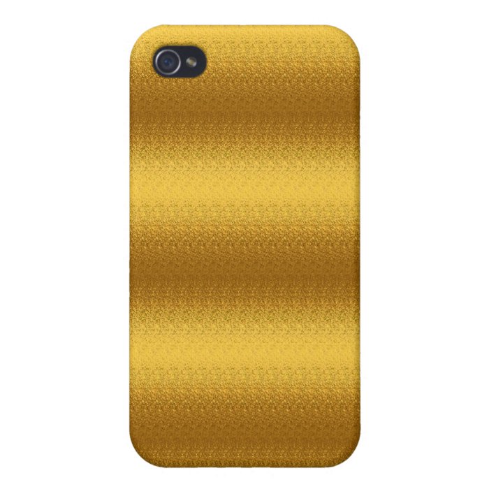 Gold Shimmer iPhone 4 Covers