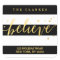 Gold Shine Believe | Holiday Address Label