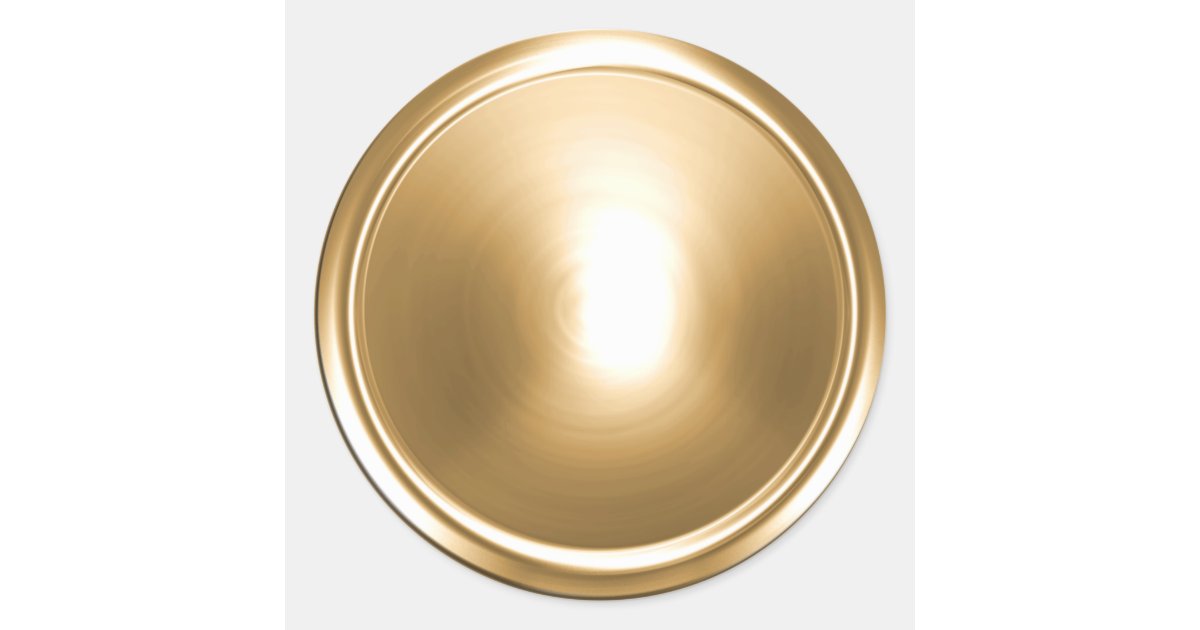 Gold Shiny Envelope Seal