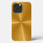Gold Shiny Stainless Steel Metal Case-mate Iphone  Iphone 13 Pro Case at Zazzle