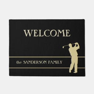 Golf Doormats Welcome Mats Zazzle