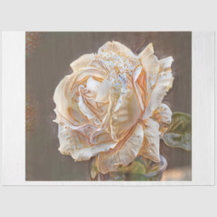 Gold Silk Unique Rose Art Dream Tissue Paper