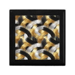 Gold Silver Black Christmas Celebration Gift Box