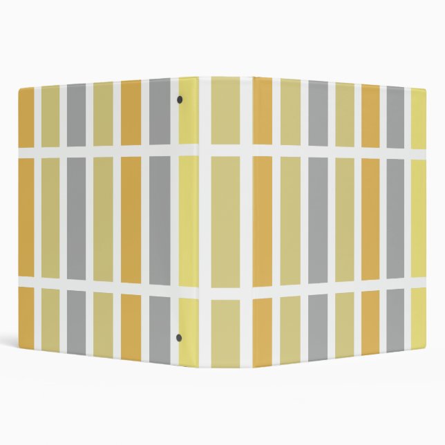 Gold Silver Bronze Metal Hues 3 Ring Binder (Background)
