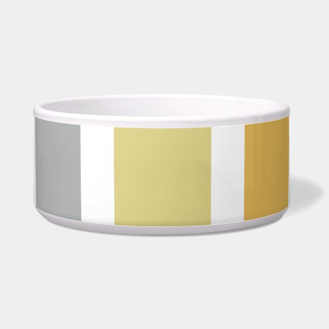 Gold Silver Bronze Metal Hues Bowl (Front)