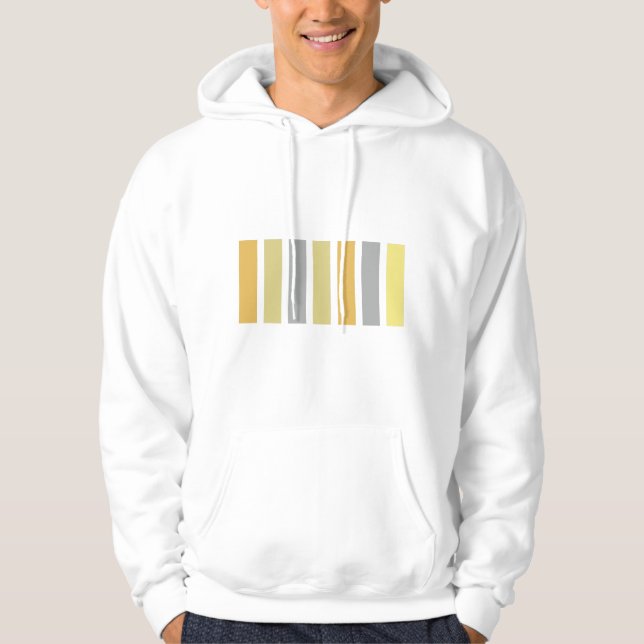 Gold Silver Bronze Metal Hues Hoodie (Front)