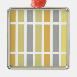 Gold Silver Bronze Metal Hues Ornament