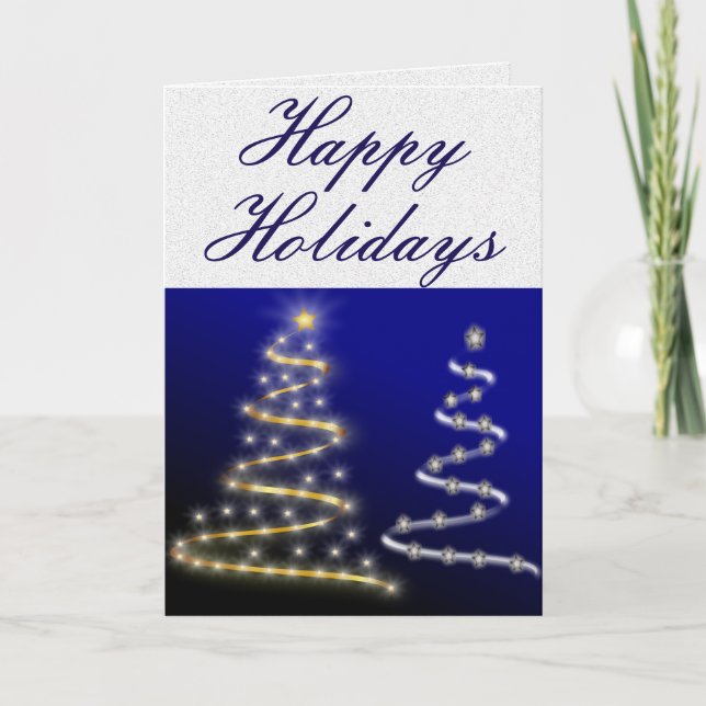 Gold & Silver- Holiday Card (Front)