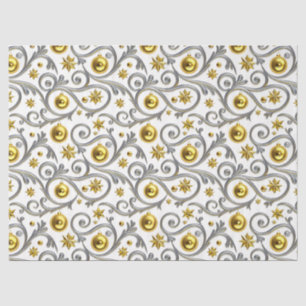 Gold & Silver Swirl Elegance Tissue Paper