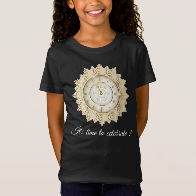 Gold Silver Time T-Shirt (Front)