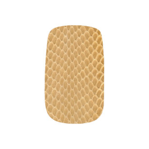 Gold Snake Scales Minx Nail Wraps