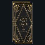Gold Solar Elegant Mystical Tarot Save the Date Invitation<br><div class="desc">Elegant design inspired by a tarot card. Design is not real foil. You can customize this further by clicking on the "PERSONALIZE" button.  Matching Items in our shop for a complete party theme. For further questions please contact us at ThePaperieGarden@gmail.com</div>
