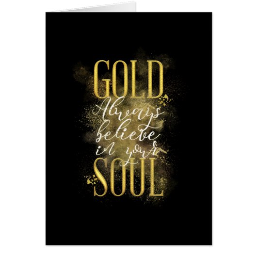 Gold Soul Cards (Front)