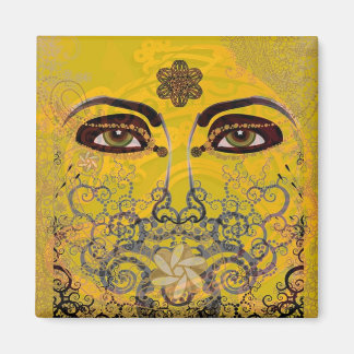 GOLD SOUL EYES MAGNET