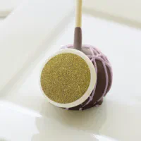 Sweet Festive Cake Pops With Golden Glitter Holiday Concept Stock Photo -  Download Image Now - iStock