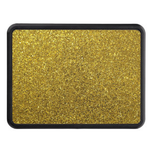 Gold Sparkle Glitter Hitch Cover