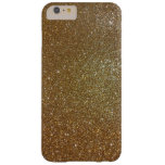 Gold Sparkle Glitter Iphone 6 Plus Case at Zazzle