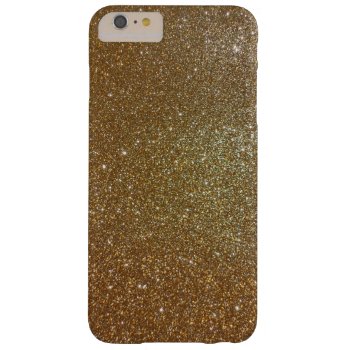 Gold Sparkle Glitter Iphone 6 Plus Case by Three_Men_and_a_Mama at Zazzle