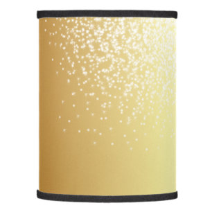 Gold Sparkles Glitter Glowing Gold Lamp Shade