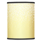 Gold Sparkles Glitter Glowing Gold Lamp Shade (Front)