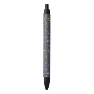Gold Sparkling Stars Pen