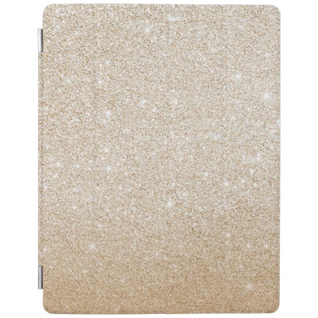 Gold sparkly ipad cover (Front)