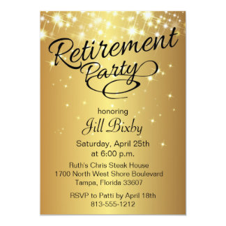 Retirement Party Invite 7