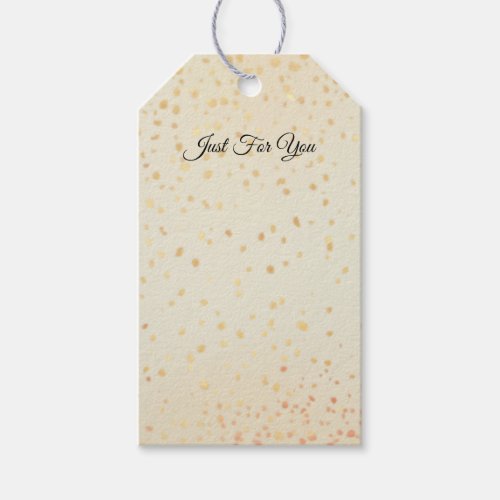Gold Speckled Gift Tags