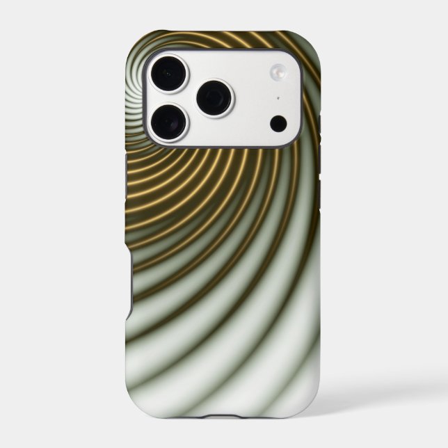 Gold Spin Iphone Case (Back)