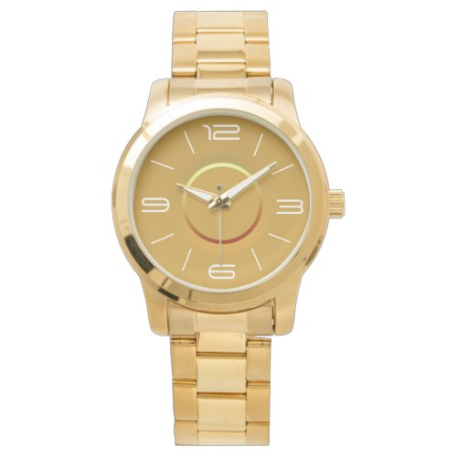 Gold Stainless Steel with Gold FaceBracelet Watch