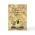 Gold Standard 8th Grade Graduate Card