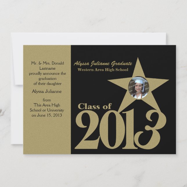 Gold Star 2013 Photo Announcement (Front)