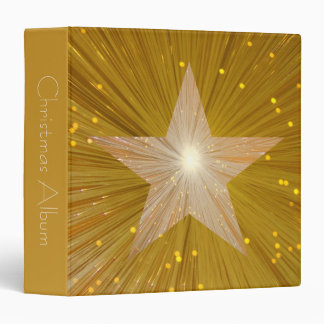 Gold Star 'Christmas Album' binder