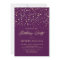 Gold Star Confetti Formal Birthday Party Custom