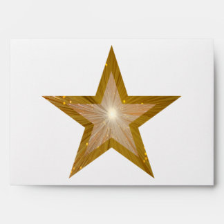 Gold Star envelope 2 white