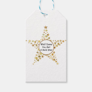 Gold Star Gift Tags