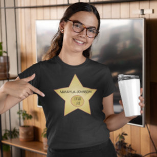 Gold Star Hollywood Superlative T-Shirt