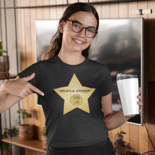 Gold Star Hollywood Superlative T_Shirt