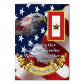Gold Star Honor Card (Front)