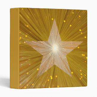 Gold Star large star binder