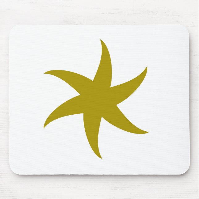 Gold Star Mouse Pad (Front)