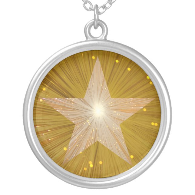 Gold Star necklace (Front)